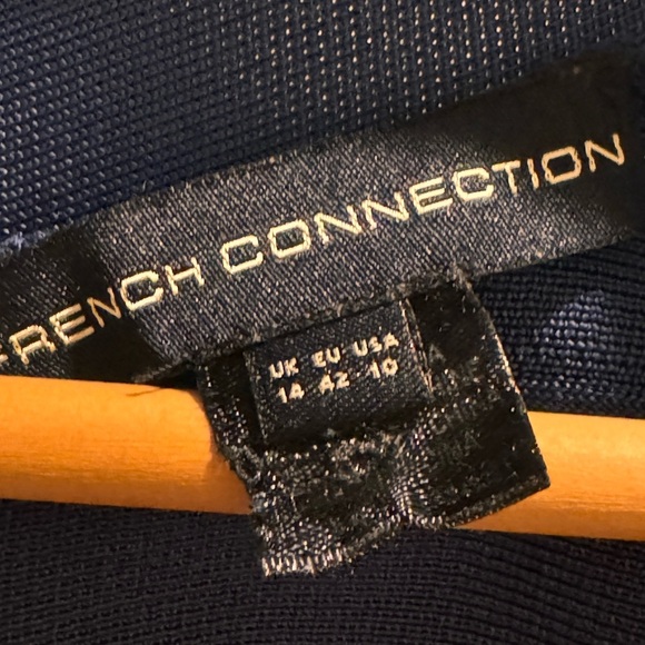 French Connection Blue Bandage Bodycon Mini Dress Size l - Picture 6 of 12